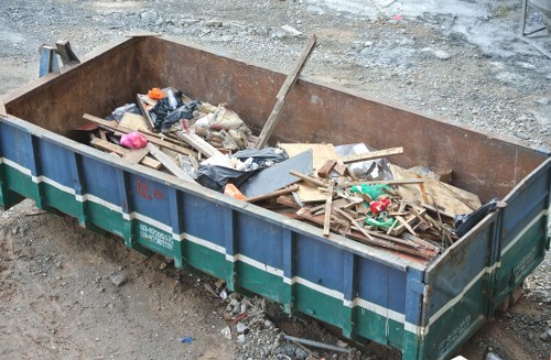 Professional team handling office clearance in Vauxhall