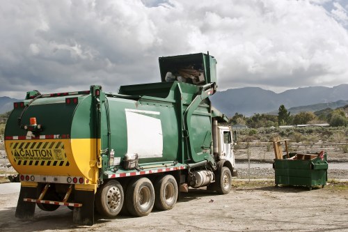 Modern waste collection process in Vauxhall